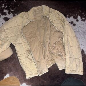 Forever 21 brown quilted jacket - resemble fp